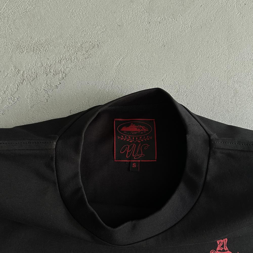 slaughter gang tee-black
