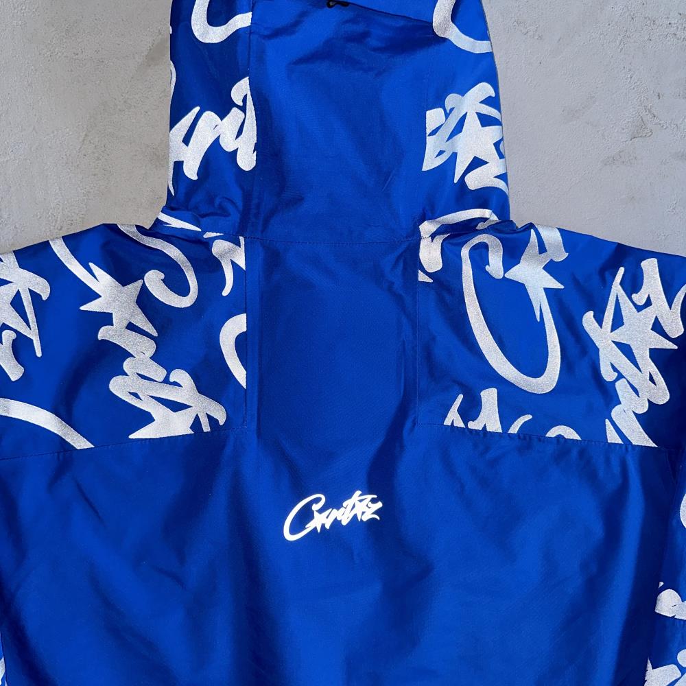 elitework shell jacket-blue