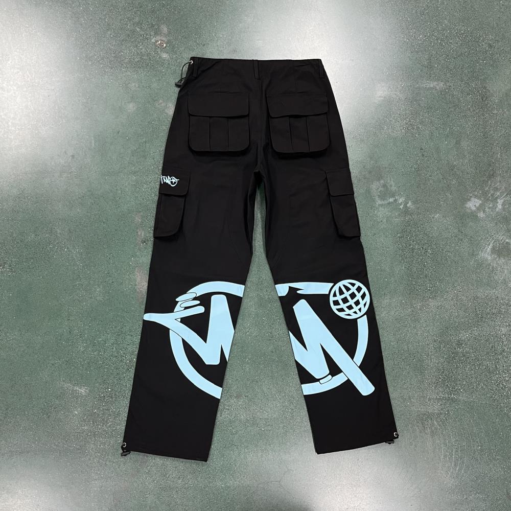 Dusty Blue Graff Cargos