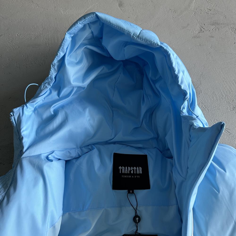 Decoded 2.0 Hooded Puffer Cashmere Blue Gradient Jacket