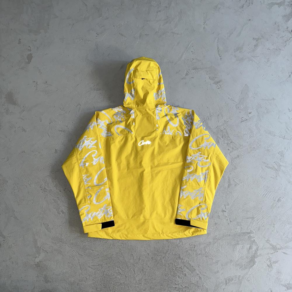 elitework shell jacke-yellow