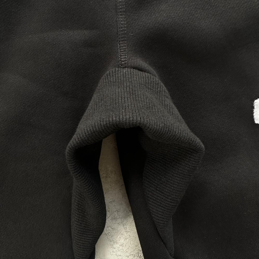 college arch open hem set-black