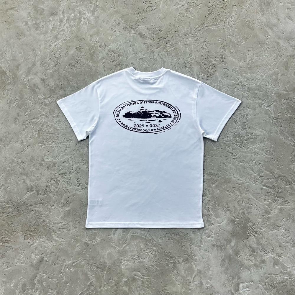 Cort Stamp Tee White