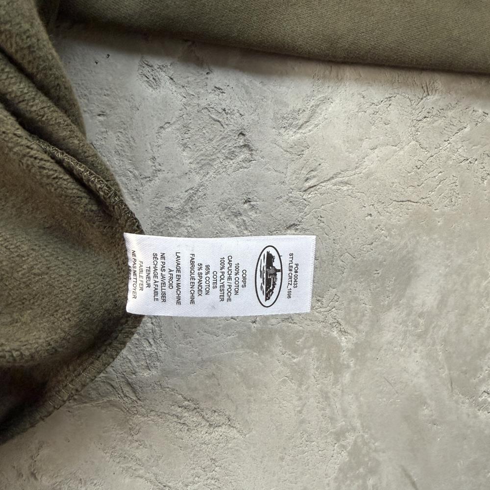 Guerillaz Ripstop Zip Hoodie -Olive