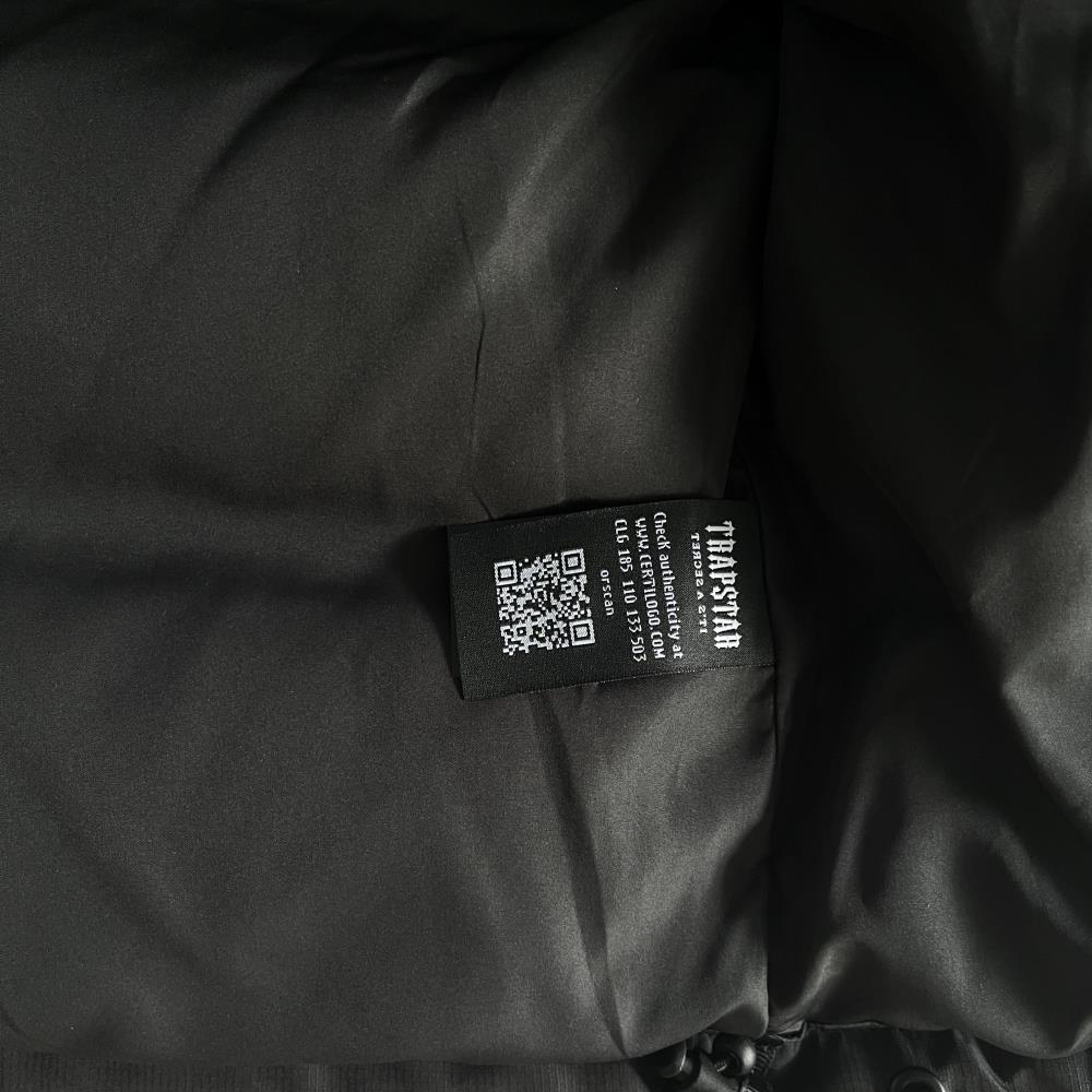 decoded 2025 hooded puffer-blackout edition