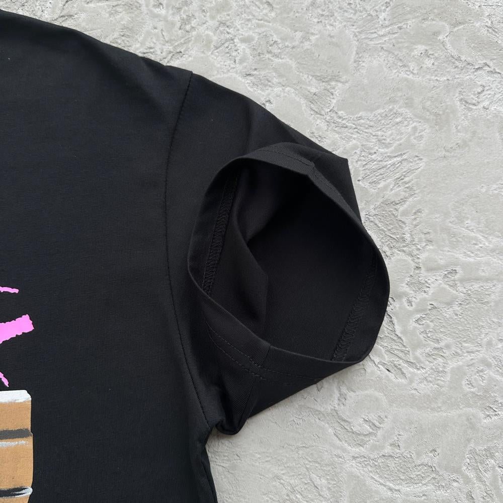 no time 4 luv tee-blac