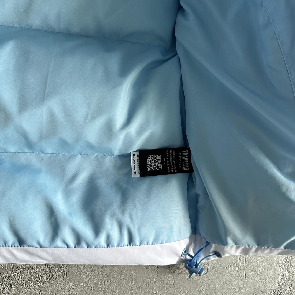 Decoded 2.0 Hooded Puffer Cashmere Blue Gradient Jacket