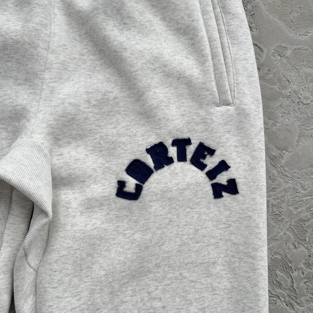 college arch open hem set white
