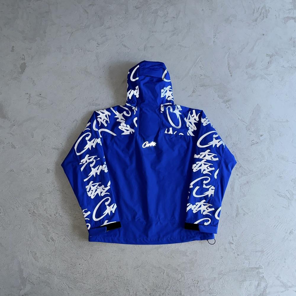 elitework shell jacket-blue