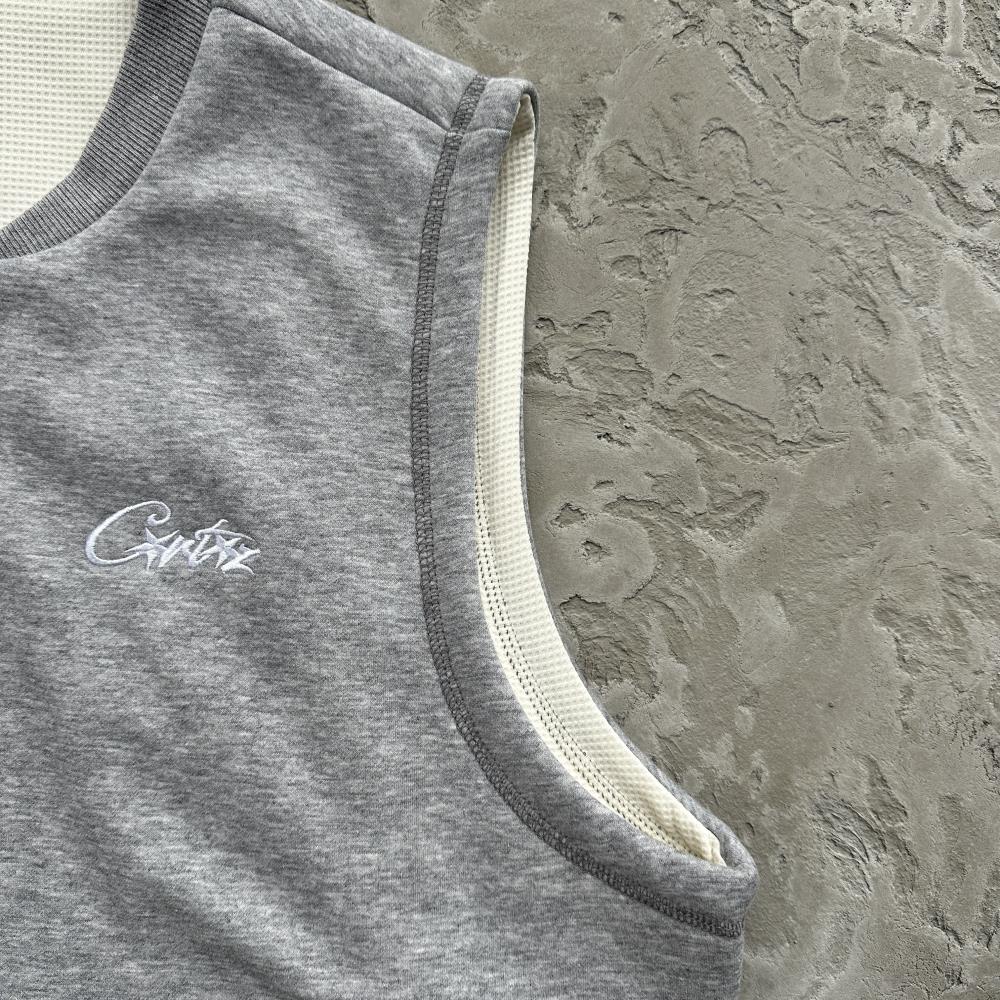 HMP thermal vest heather -grey