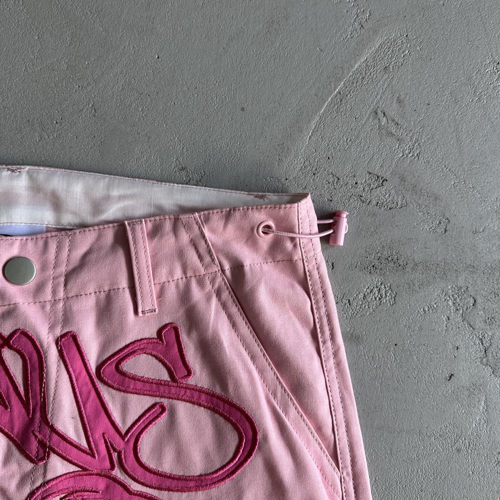 MT detachable cargo pants-pink