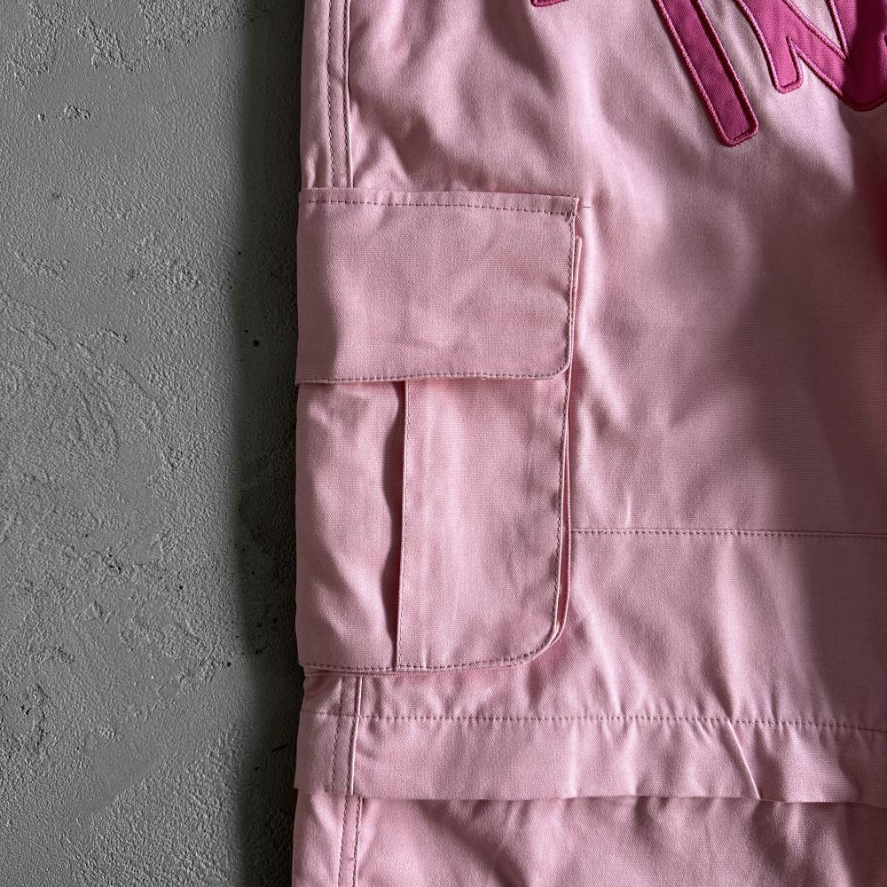 MT detachable cargo pants-pink