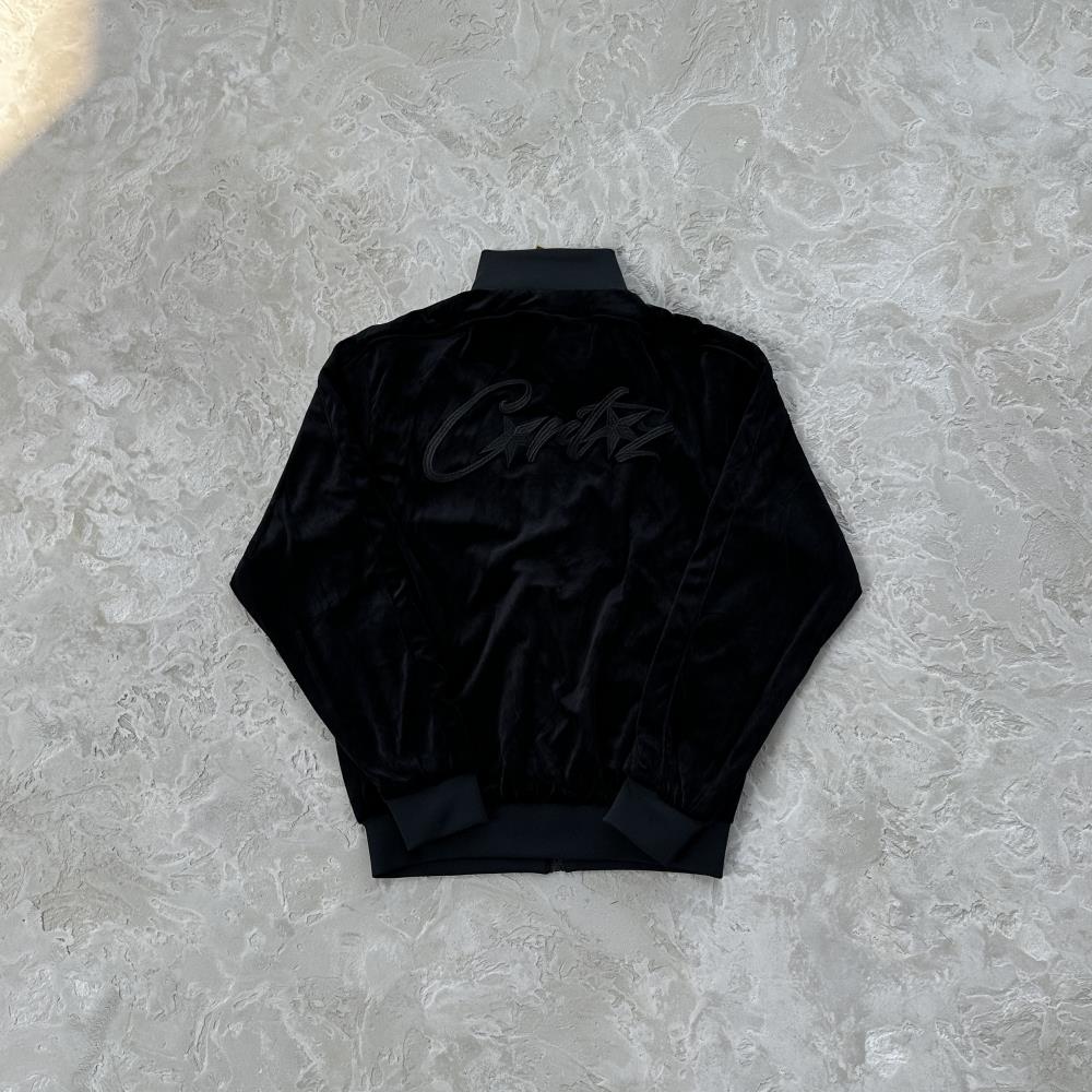 Velvet Track Set - black black