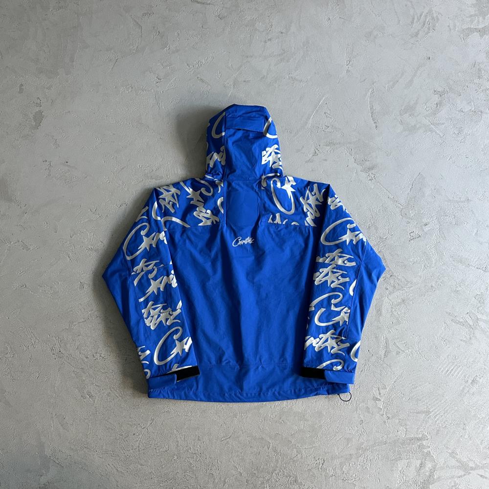 elitework shell jacket-blue