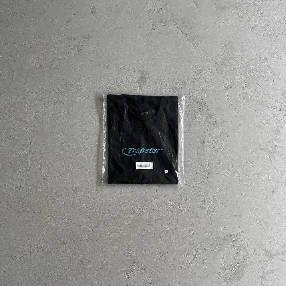 hyperdrive embroidered tee-blackturquoise