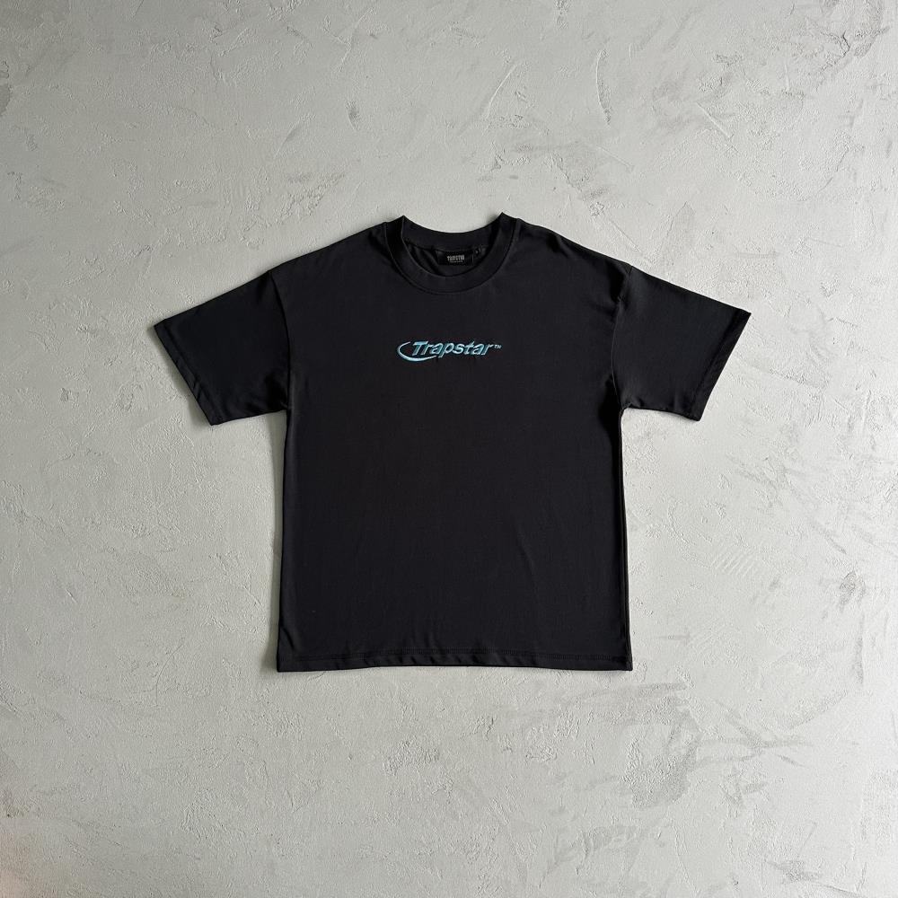hyperdrive embroidered tee-blackturquoise