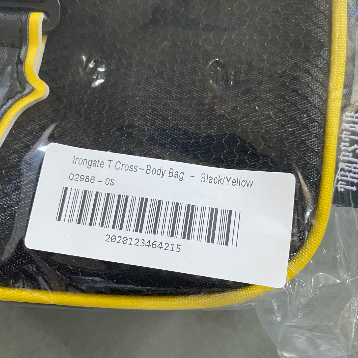1.0 Bag -Black/Yellow