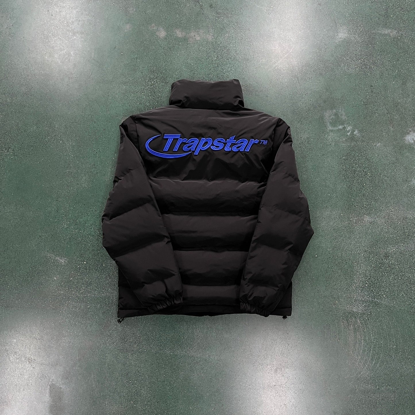 HYPERDRIVE PUFFER JACKET-blue black