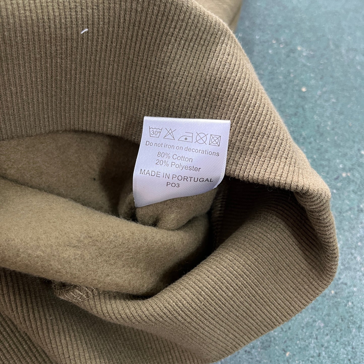 Decoding Chenille Sportswear - Army Green Embroidery