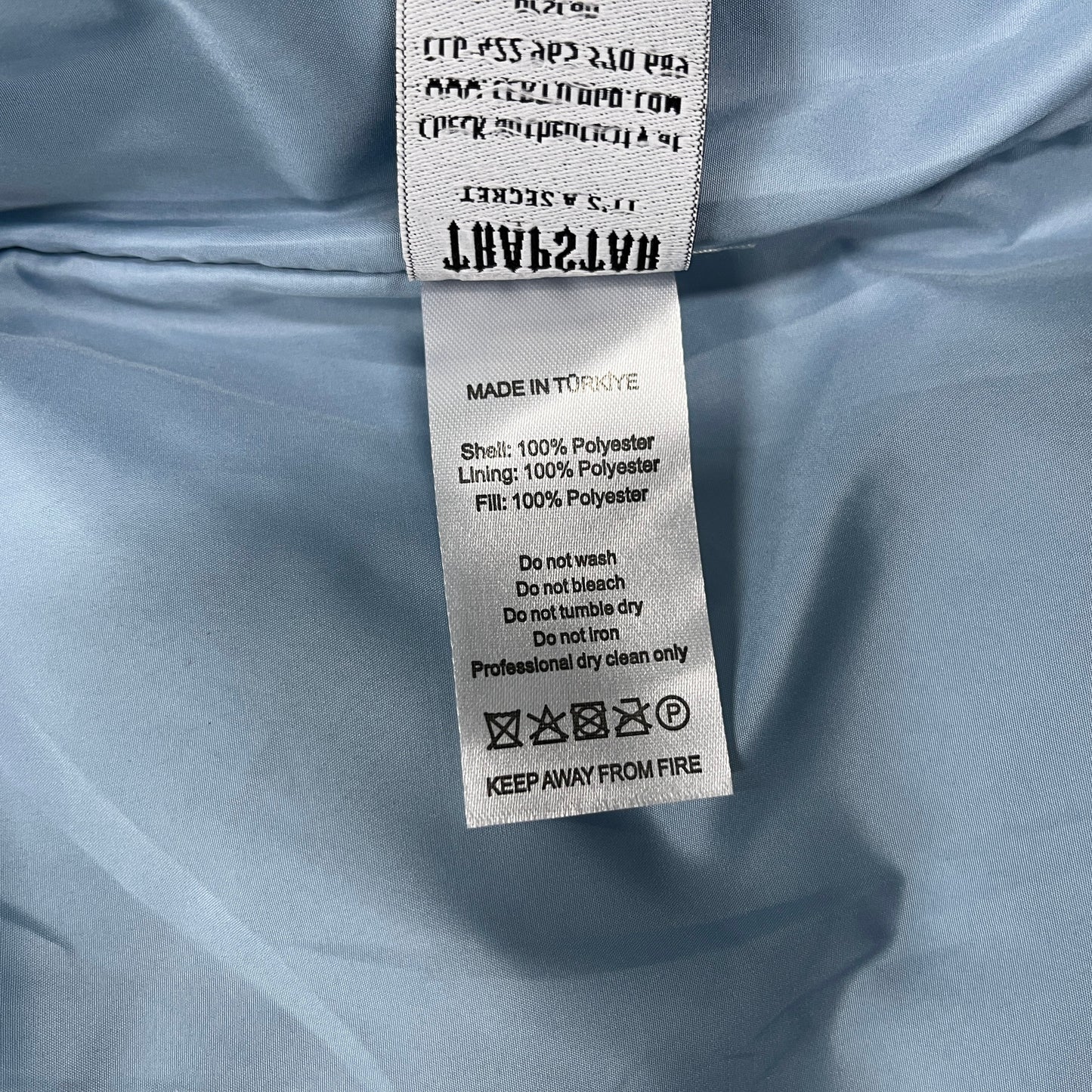 DECODED HOODED PUFFER 2.0 JACKET - ICE BLUE