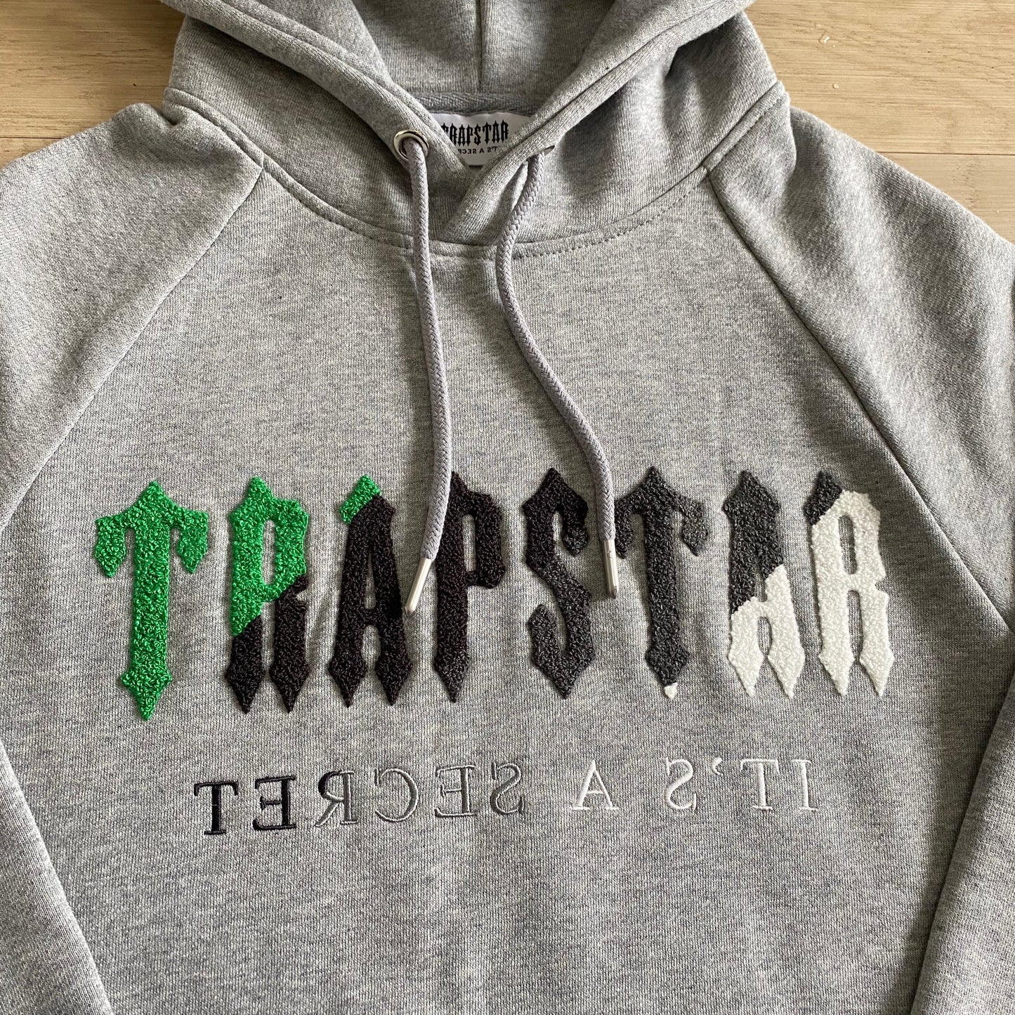 chenille decoded hoodie tracksuit-green