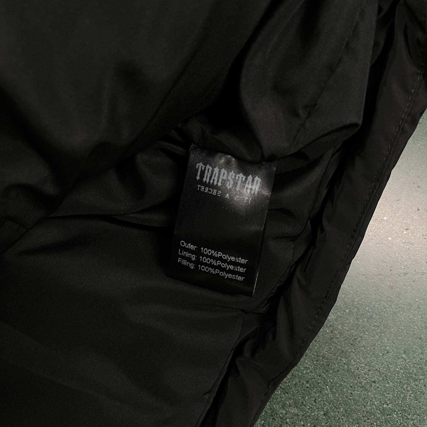 HYPERDRIVE PUFFER JACKET-blue black