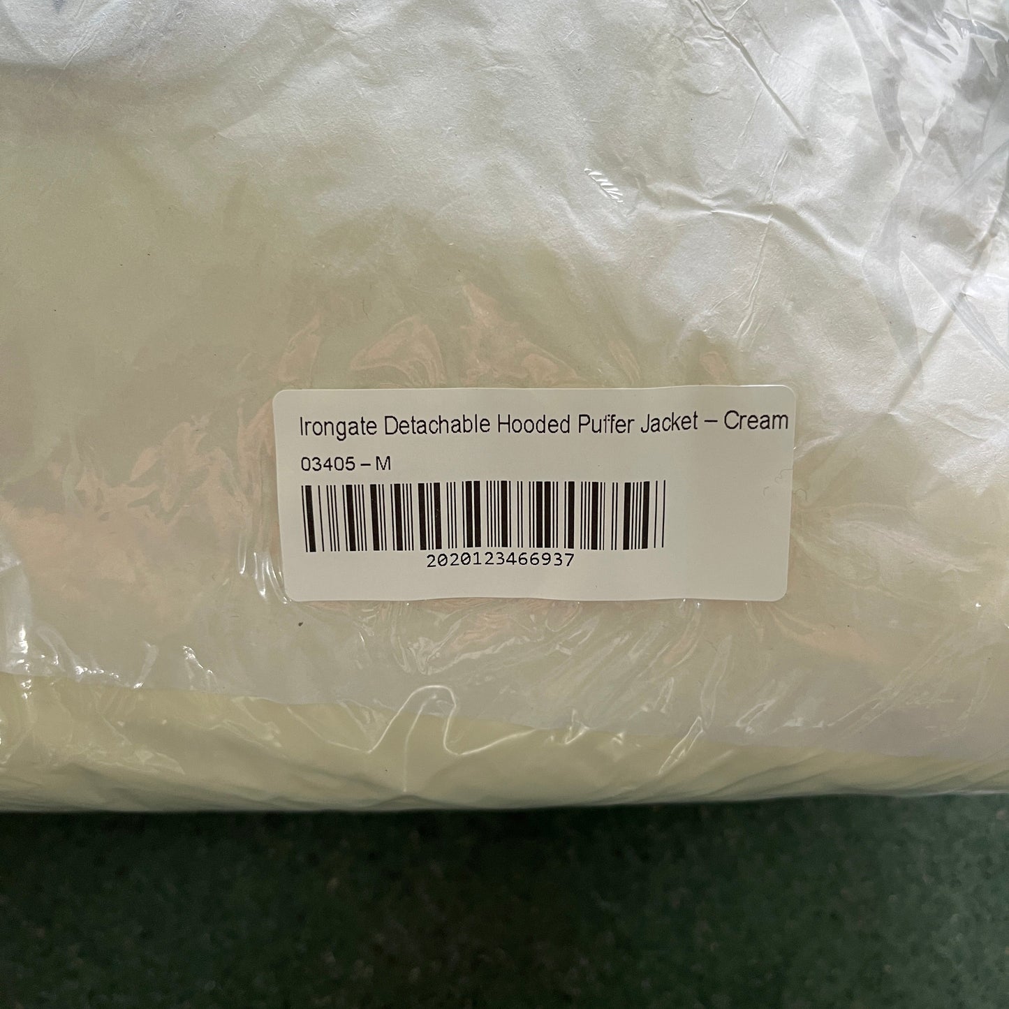PUFFER JACKET-cream
