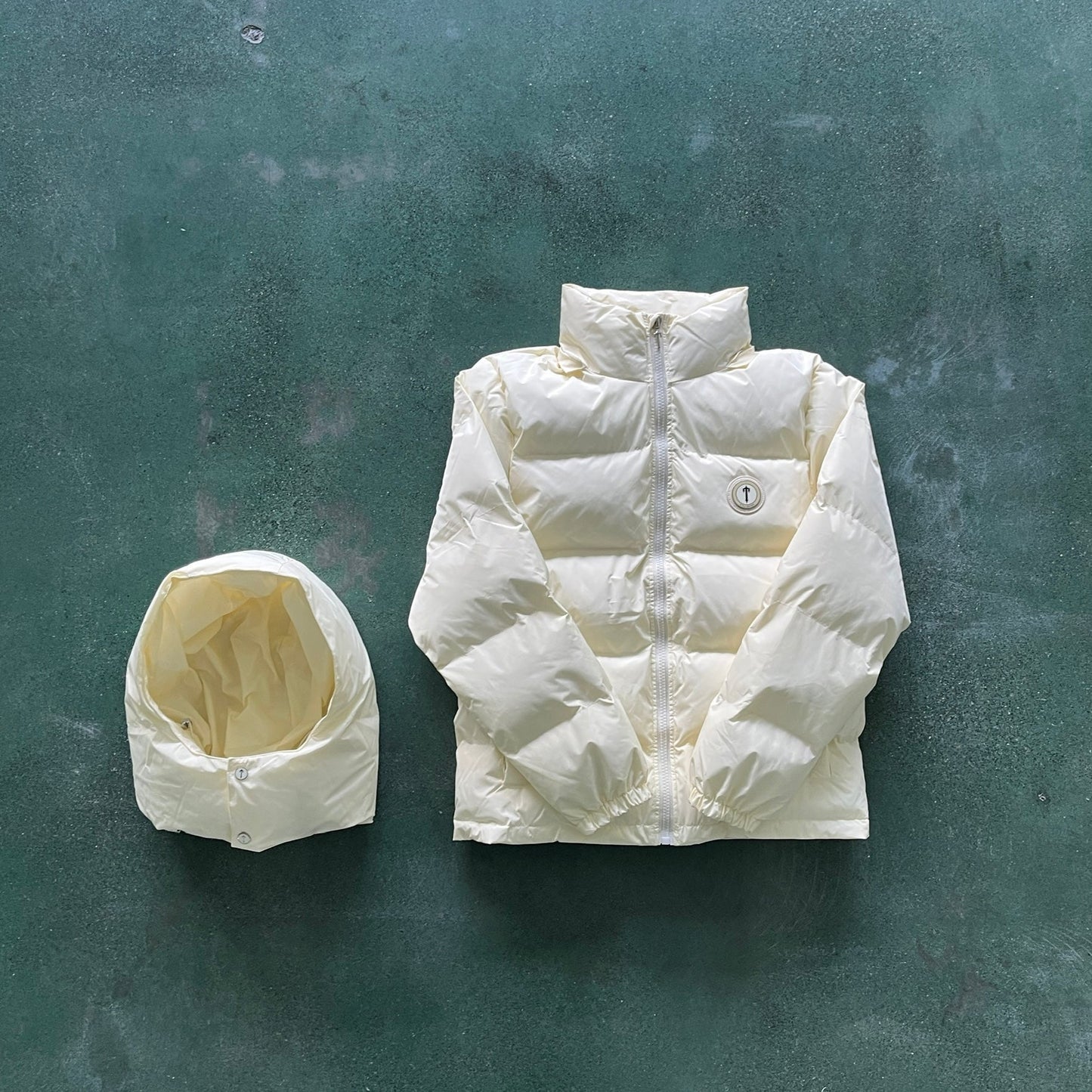 PUFFER JACKET-cream