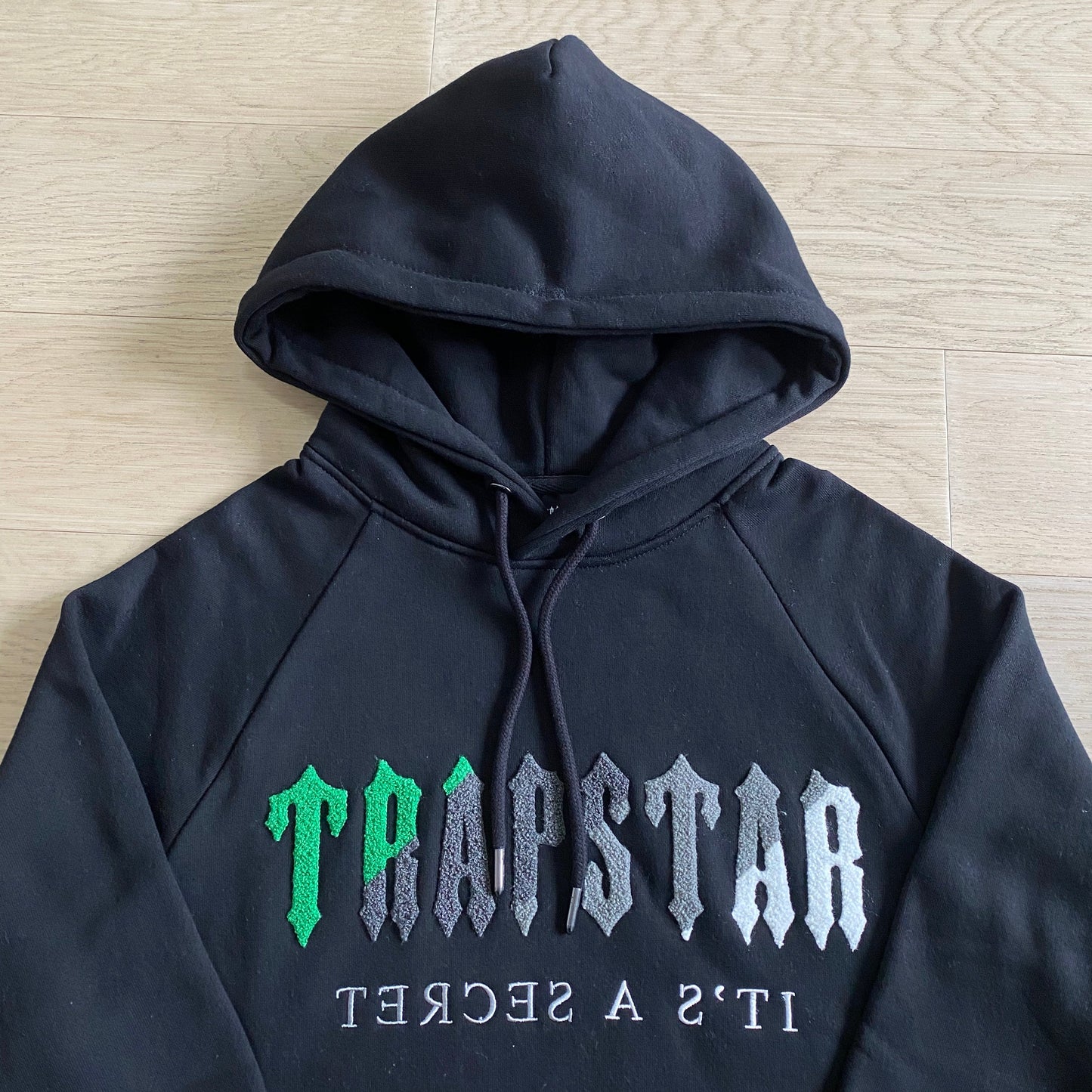 chenille decoded hoodie tracksuit-green