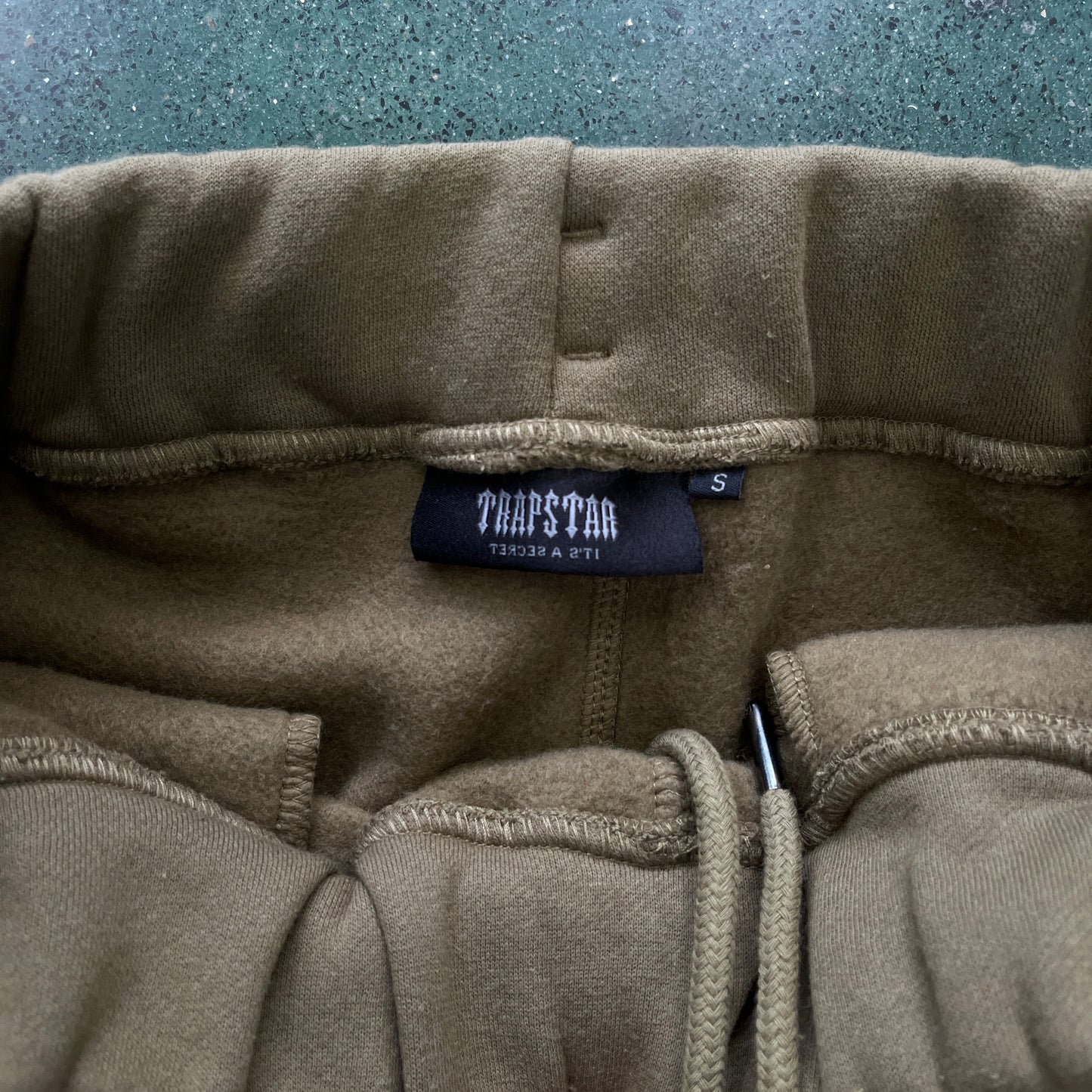 Decoding Chenille Sportswear - Army Green Embroidery
