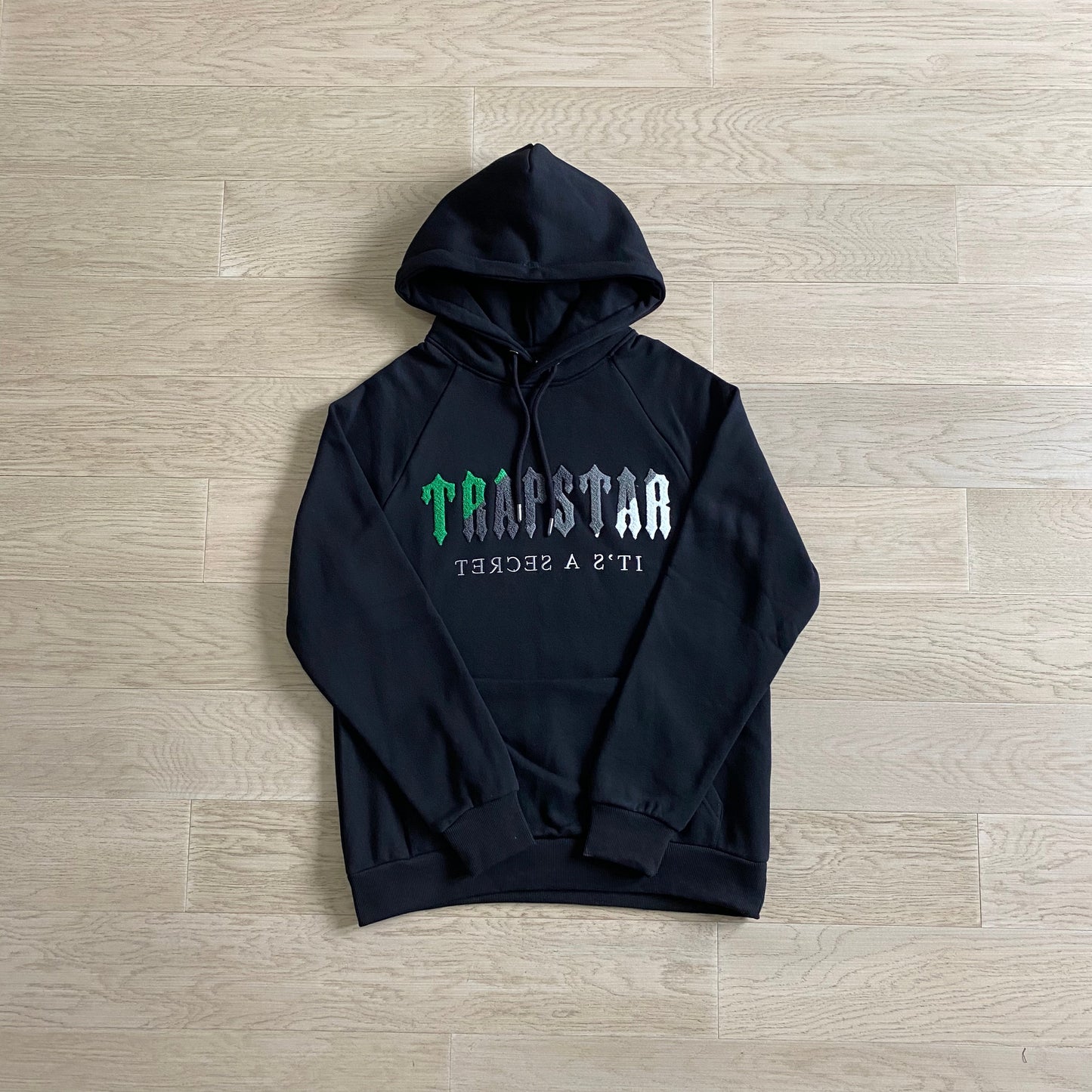 chenille decoded hoodie tracksuit-green