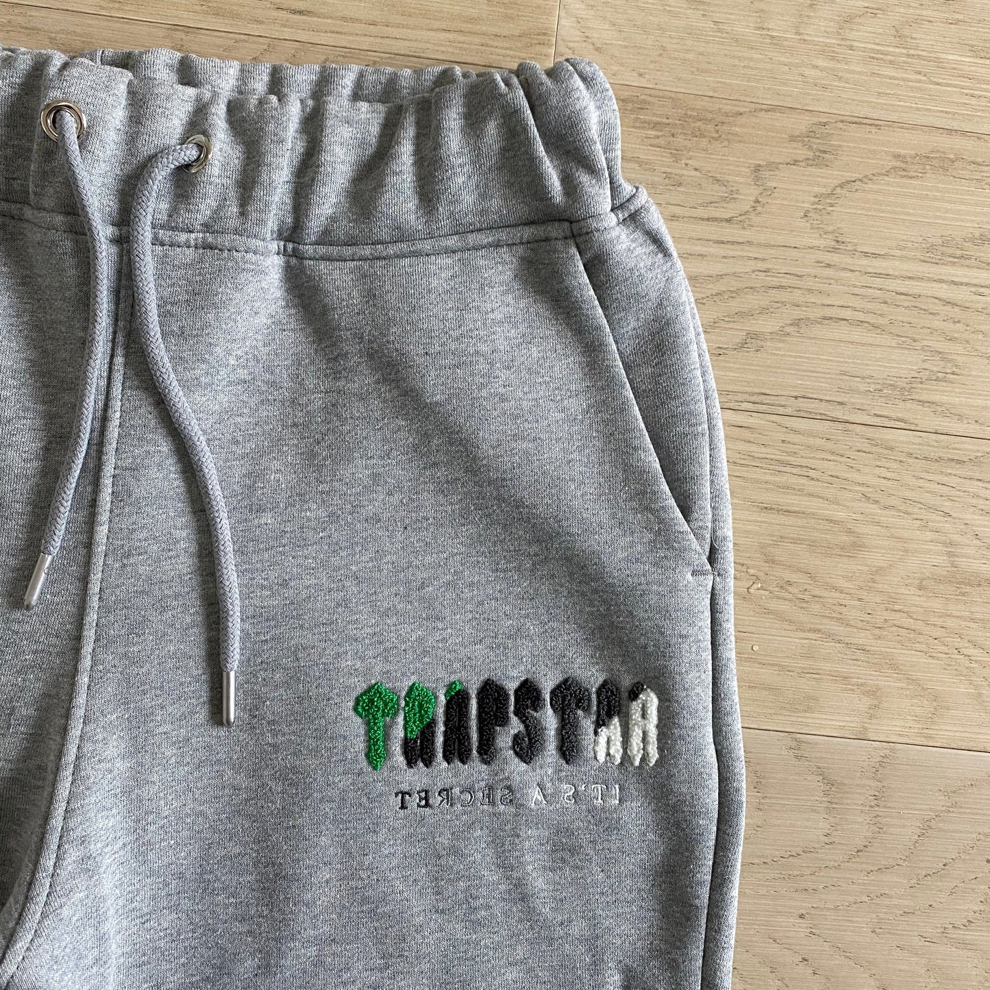 chenille decoded hoodie tracksuit-green