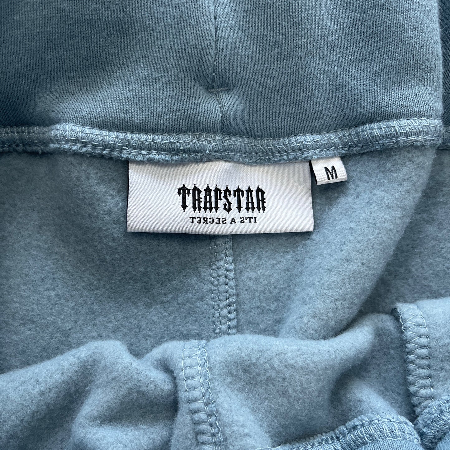 CHENILLE DECODED HOODED TRACKSUIT - CITADEL/WHITE