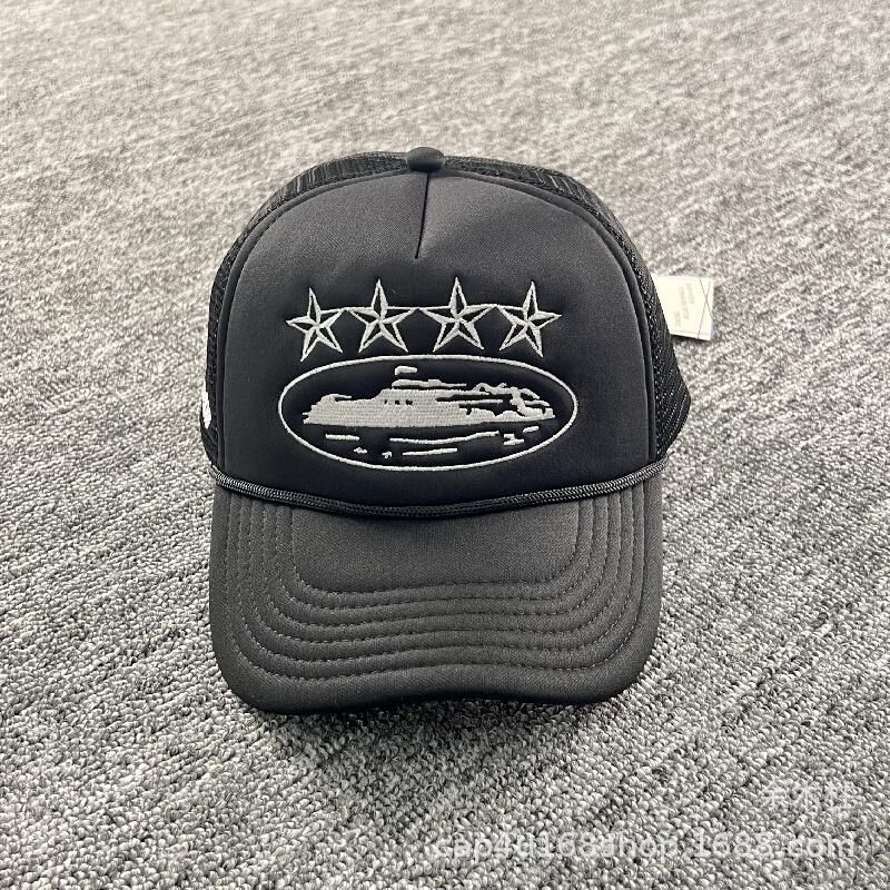 embroidery trucker cap