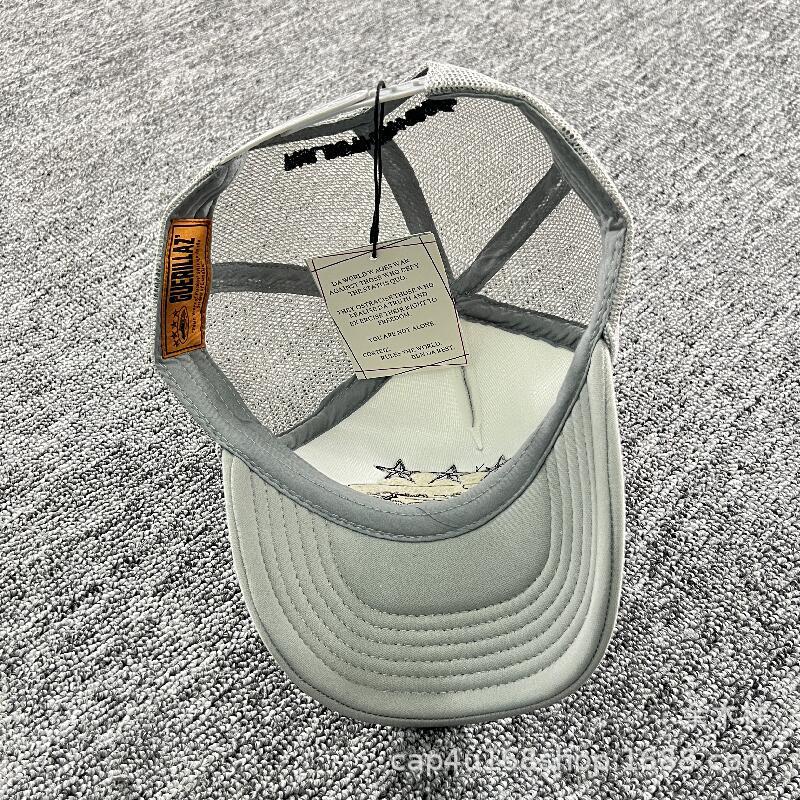 embroidery trucker cap