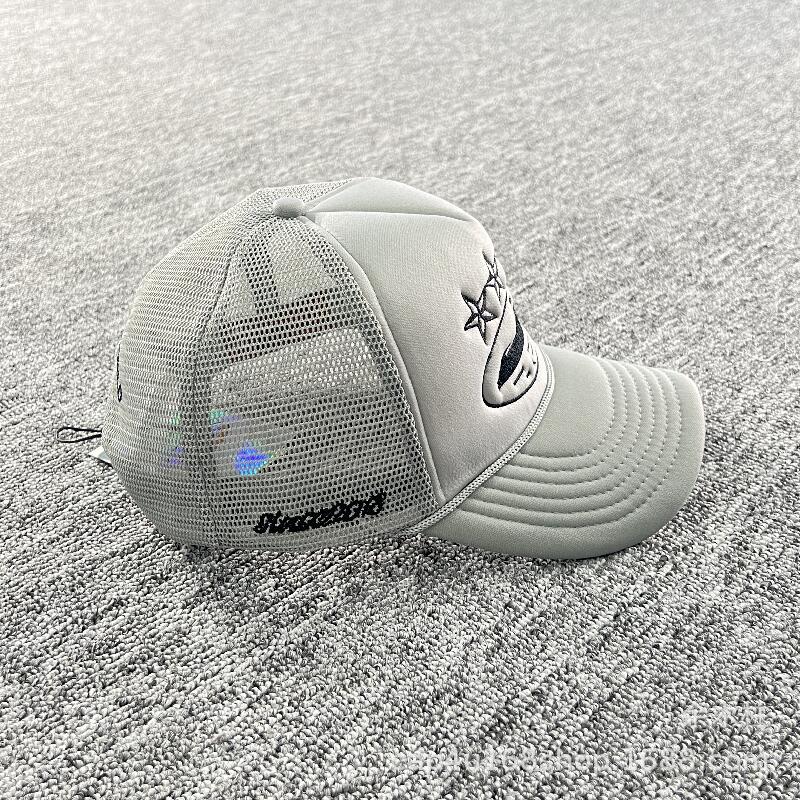 embroidery trucker cap