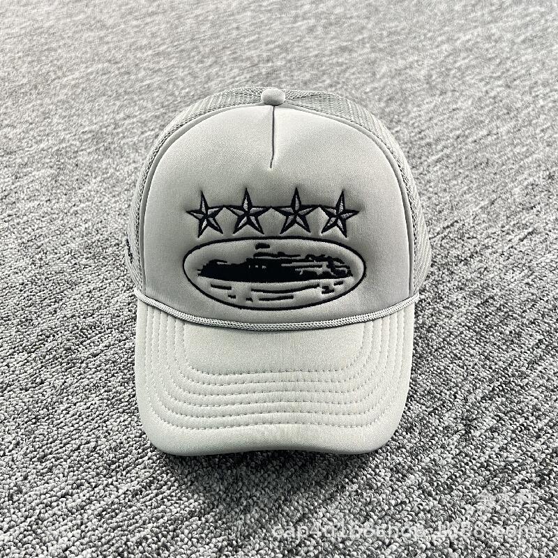 embroidery trucker cap