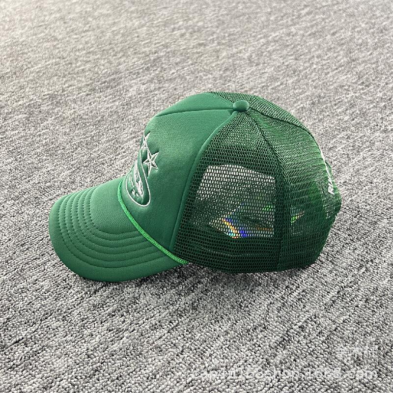 embroidery trucker cap
