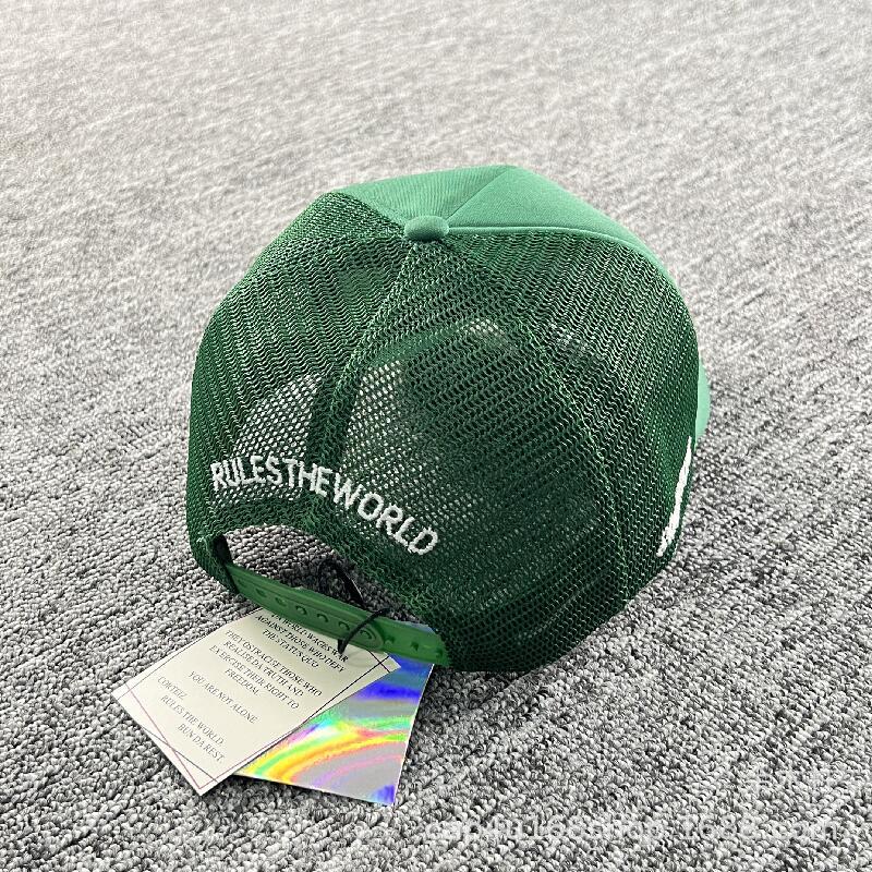 embroidery trucker cap