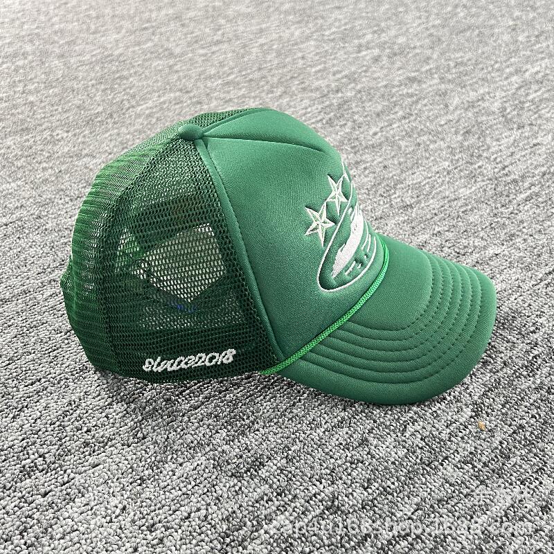 embroidery trucker cap