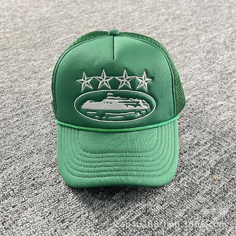 embroidery trucker cap