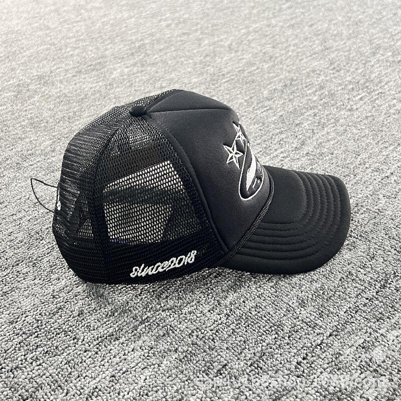 embroidery trucker cap