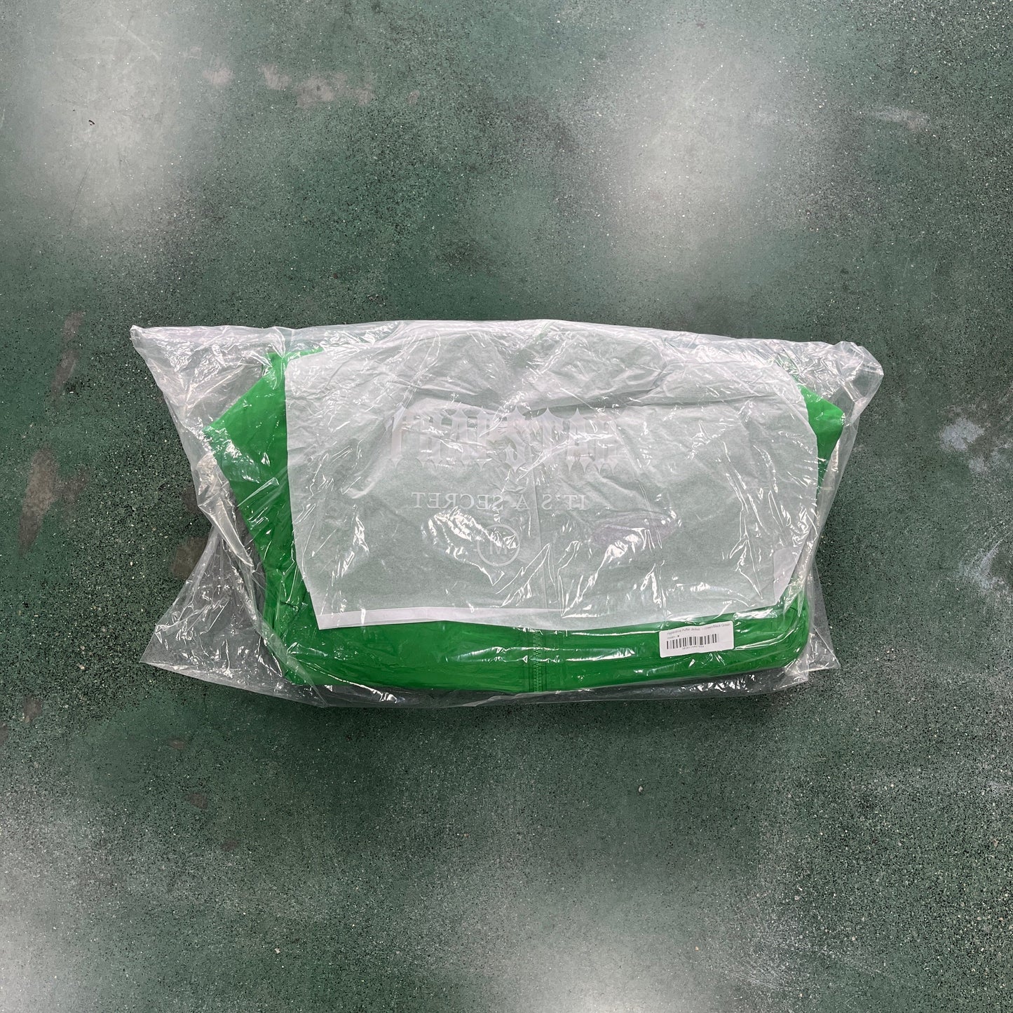 HYPERDRIVE PUFFER JACKET - GREENBLACK GREEN