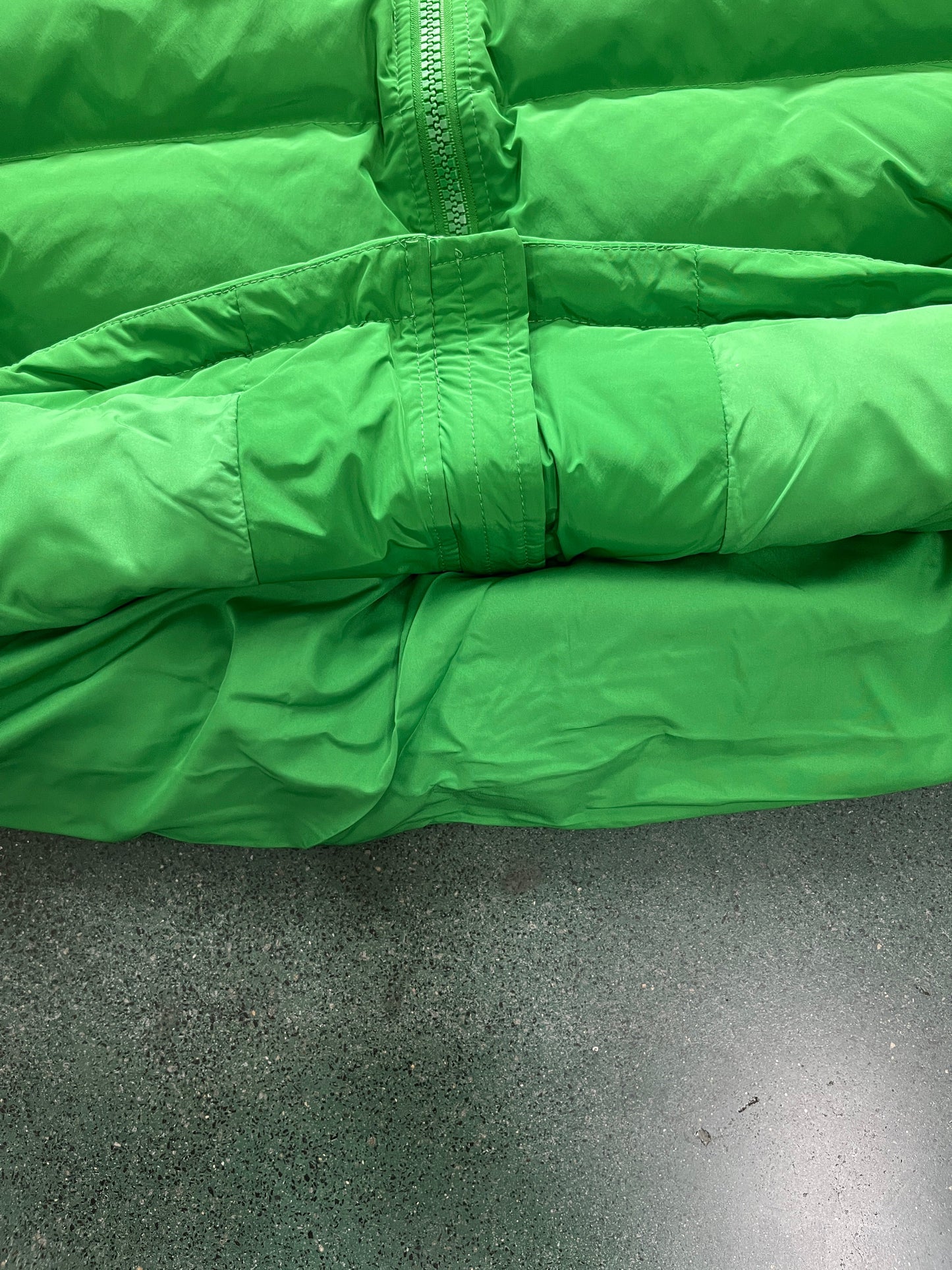 HYPERDRIVE PUFFER JACKET - GREENBLACK GREEN