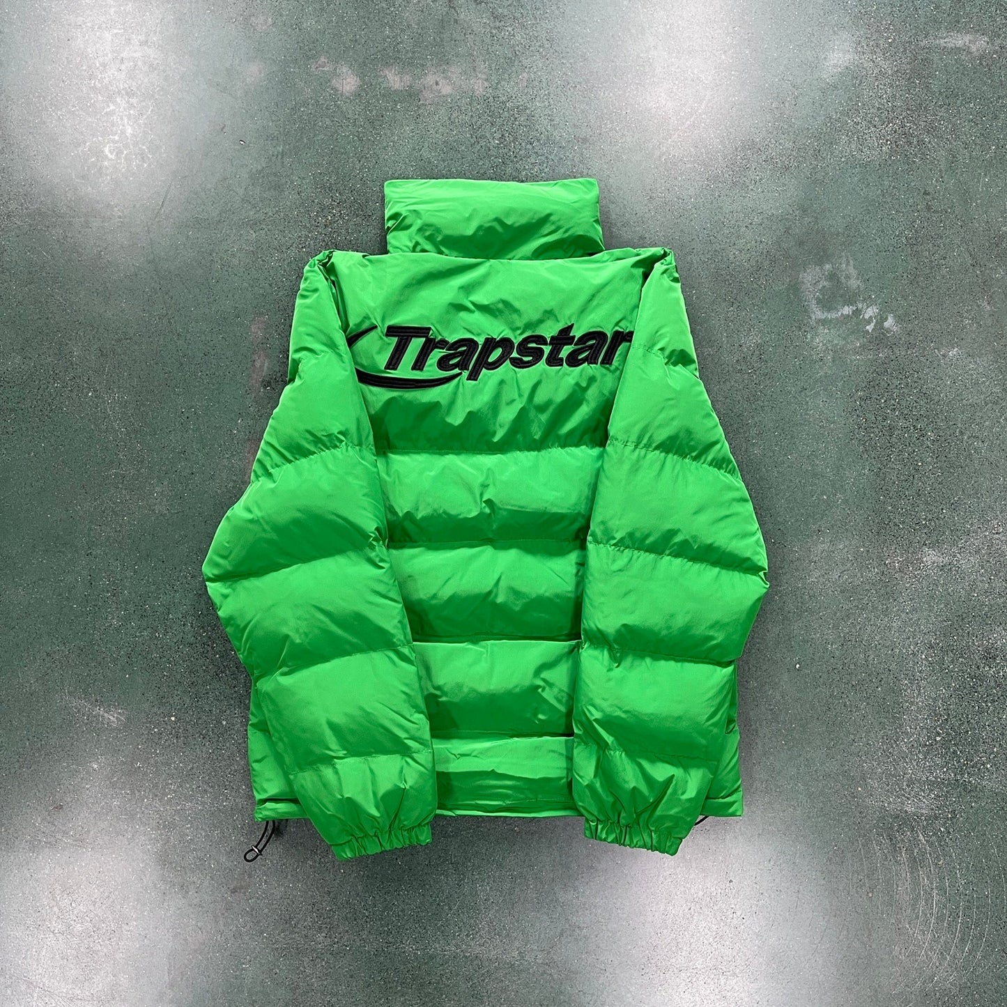 HYPERDRIVE PUFFER JACKET - GREENBLACK GREEN
