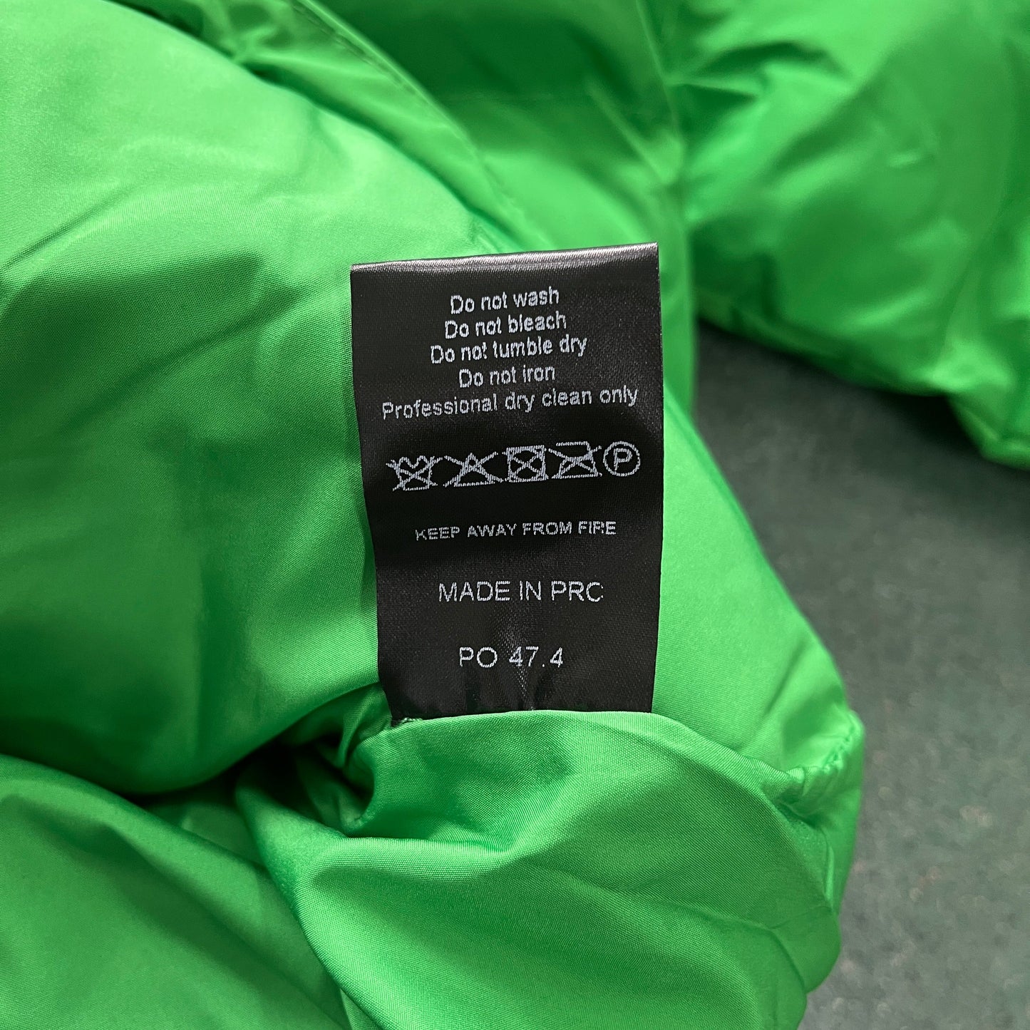 HYPERDRIVE PUFFER JACKET - GREENBLACK GREEN