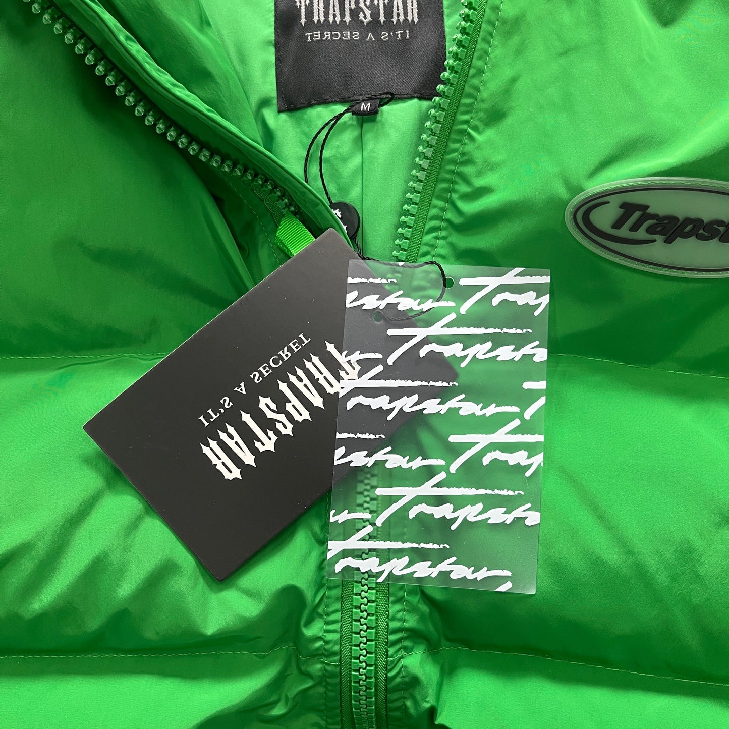 HYPERDRIVE PUFFER JACKET - GREENBLACK GREEN