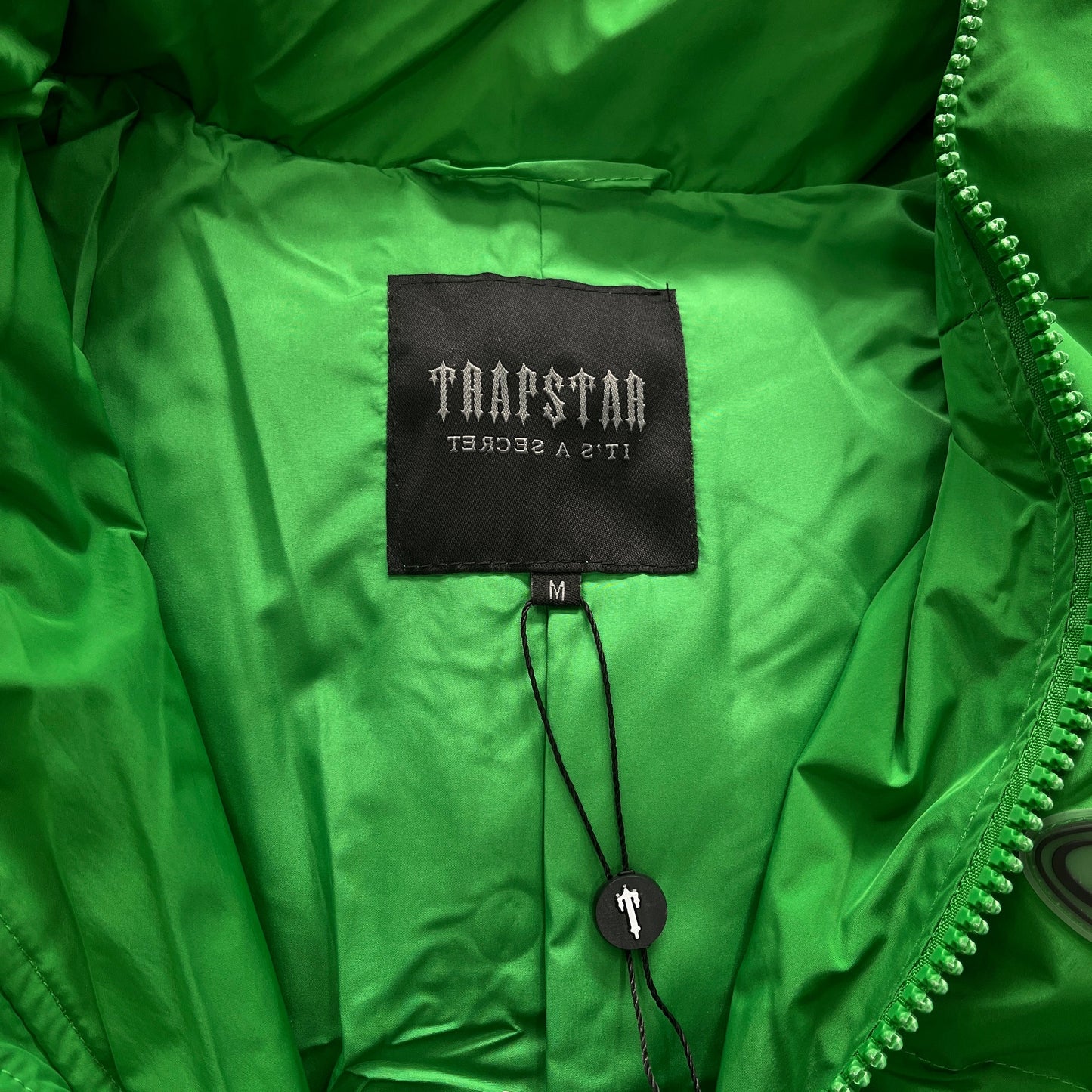HYPERDRIVE PUFFER JACKET - GREENBLACK GREEN