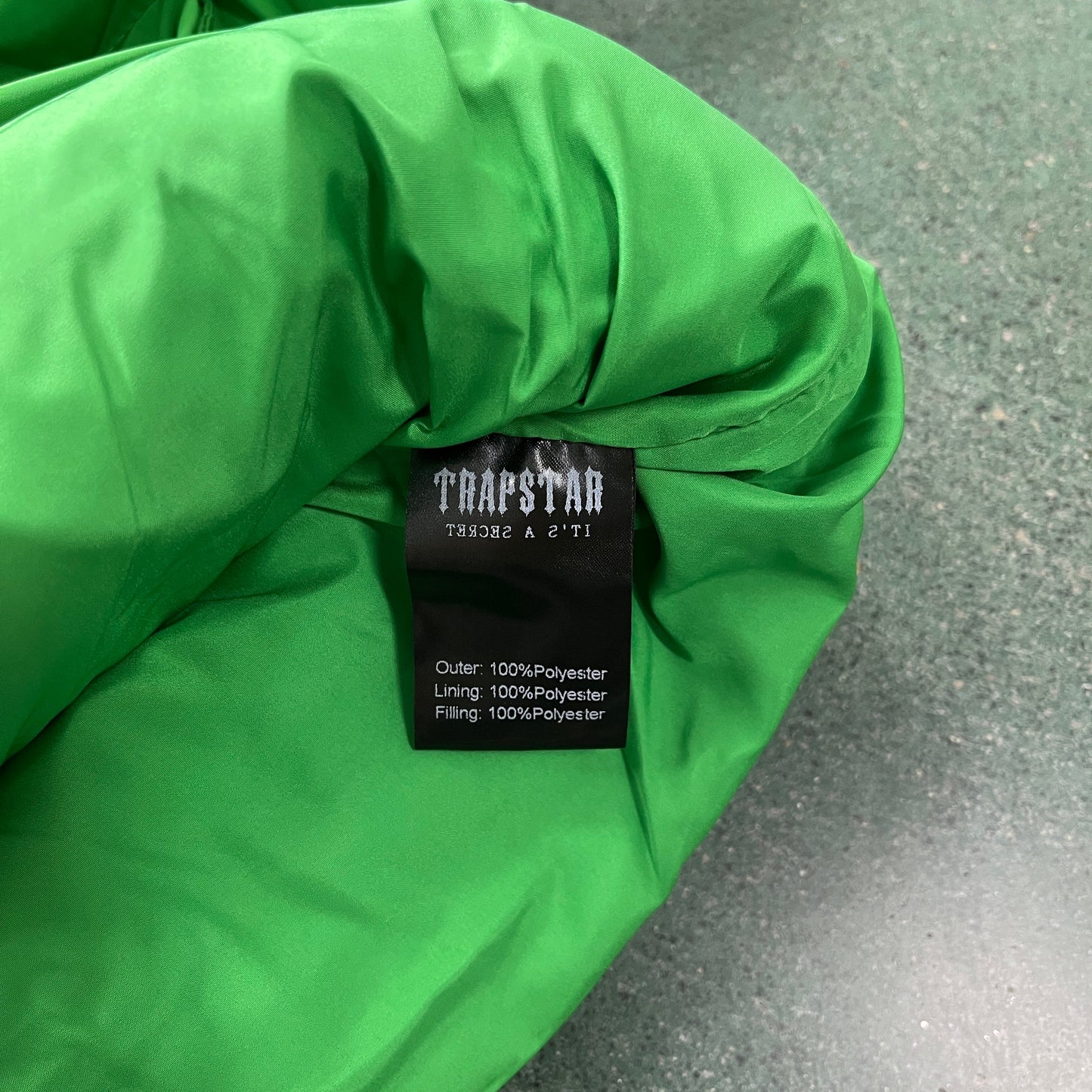 HYPERDRIVE PUFFER JACKET - GREENBLACK GREEN