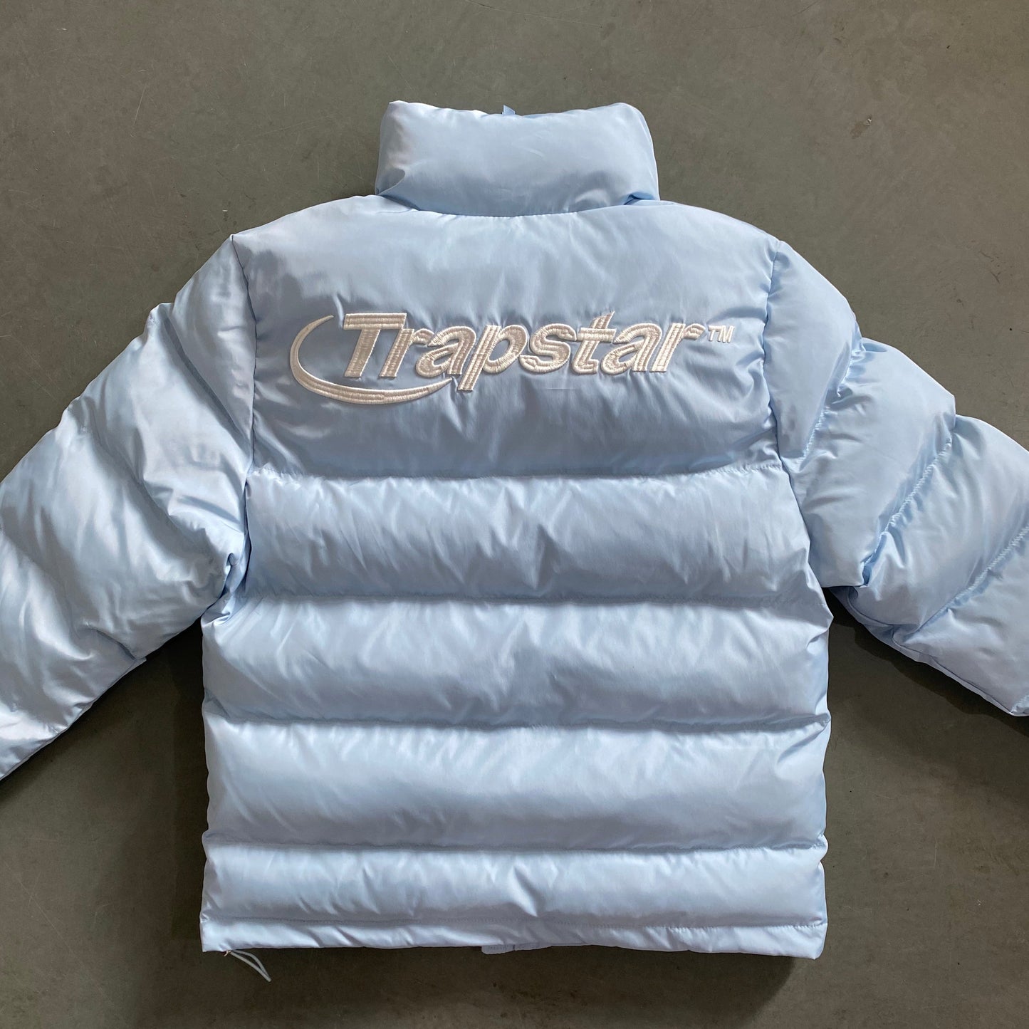 HYPERDRIVE PUFFER JACKET-ice blue